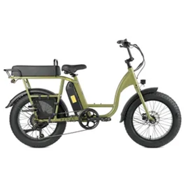 Pedal Brewer Electric Cruiser Bike Green 540Wh