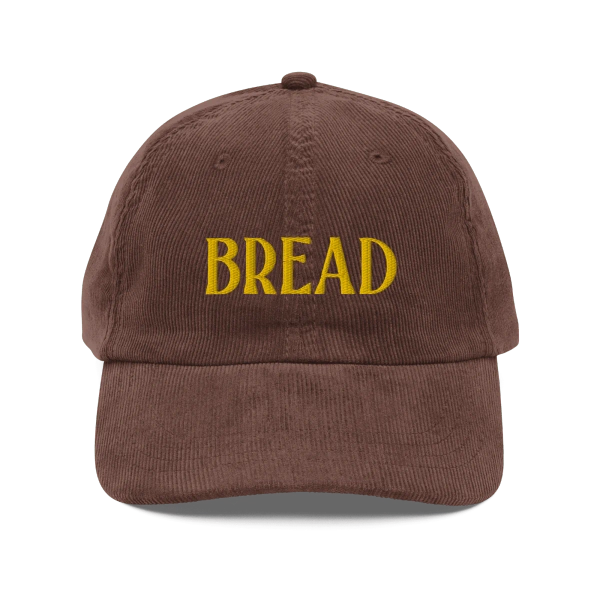 BREAD Embroidered Corduroy Hat