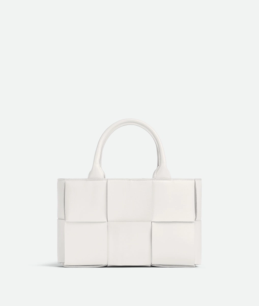 Mini Arco Tote in White