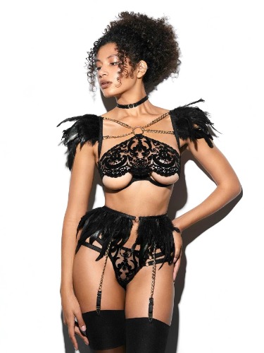 Lingerie Set "Black Angel" |