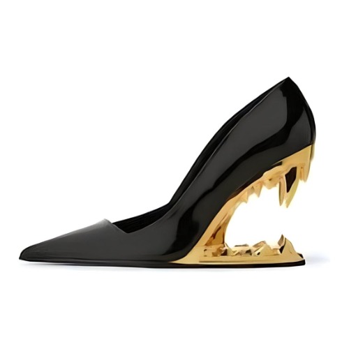The Fang High-Heel Pumps - Multiple Colors | Black / EU 40 / US 9