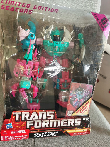 Hasbro Transformation Piranacon SEACONS G1 Model FIGURES  NEW IN BOX 