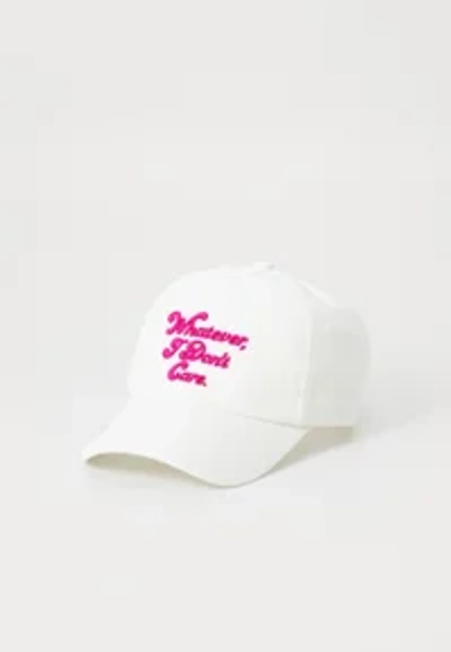 Basecap pink white