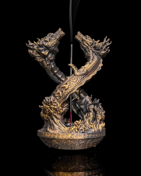 Incense holder dragon