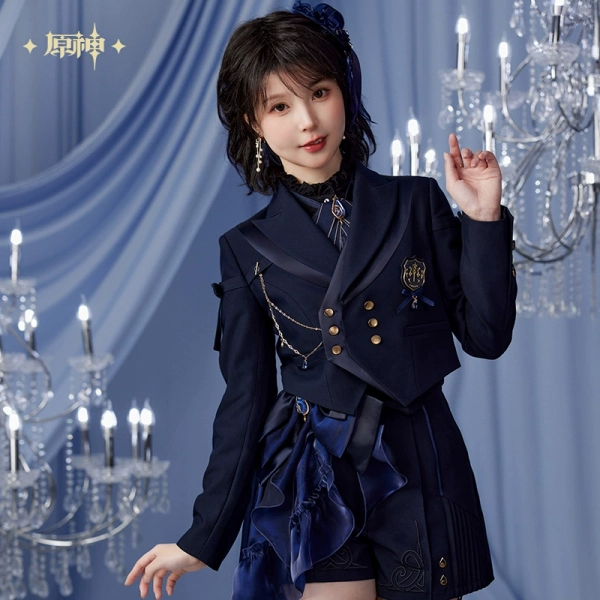 Furina Impression Cropped Jacket | Genshin Impact Merch | Hoyoverse Merch