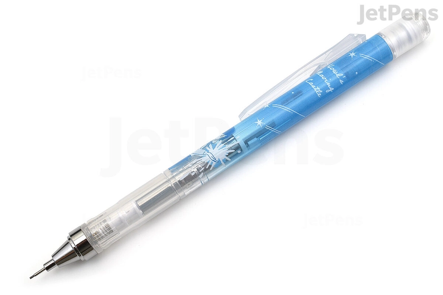 Tombow Mono Graph Shaker Mechanical Pencil - 0.5 mm - Studio Ghibli - Howl's Moving Castle (Blue Gradation)