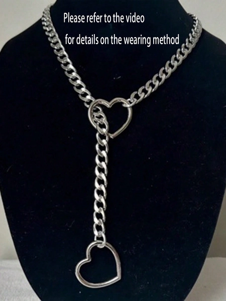heart chain necklace