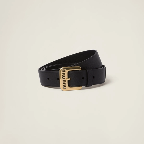 Miu Miu Nappa leather belt