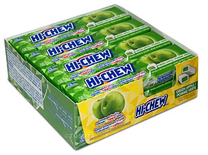 Hi-Chew Fruit Chews 12 Pack (Green Apple)