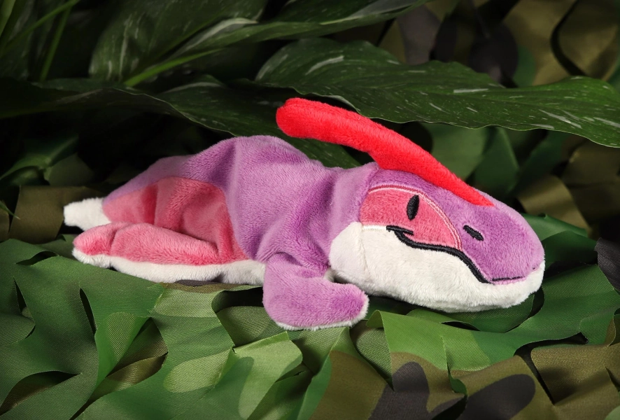Parasaurolophus - Pocketsaurus - Beanie Plush - Artist Made - Unique - Dinosaur