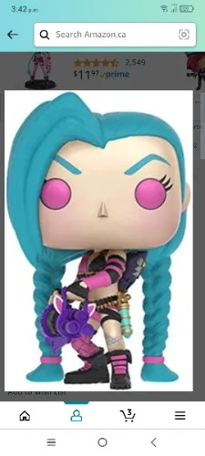 Funko Pop! League of Legends Jinx by FunKo, Figures - Amazon Canada