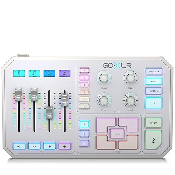 TC-Helicon, 4 Audio Interface, White (GoXLR-WH)