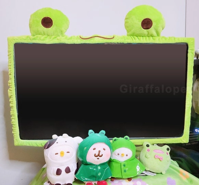 Large Frog Scrunchie/ Dust Cover