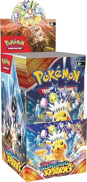Pokémon TCG: Scarlet & Violet—Surging Sparks Booster Display (18 Booster Packs)