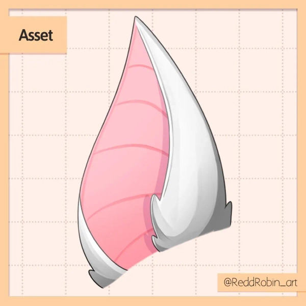 Rigged Vtuber Asset - Customizable Bat Ears