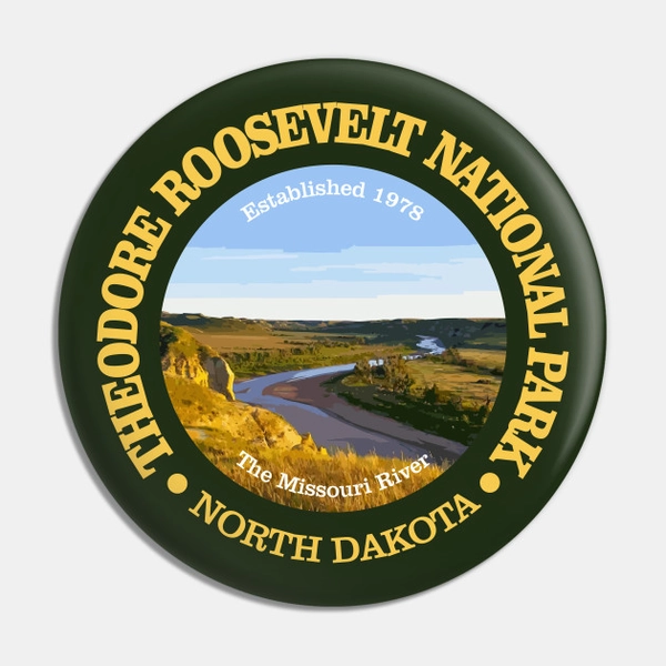 Theodore Roosevelt NP Pin