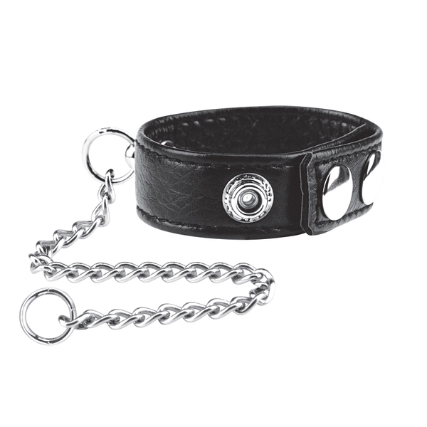 snap cock ring with leash