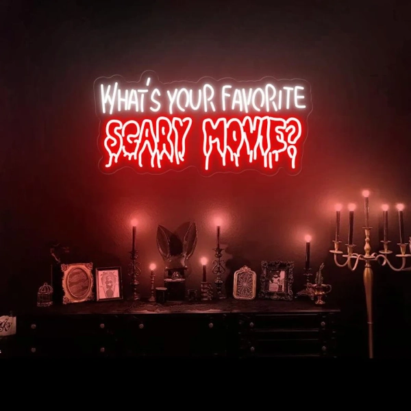 What's Your Favourite Scary Movies Sign, Scary Movies Room, Horror Movies Gift, Horror Movie Theme Decor, Dark Art Decor, Horror Movies Fans - Etsy Ireland