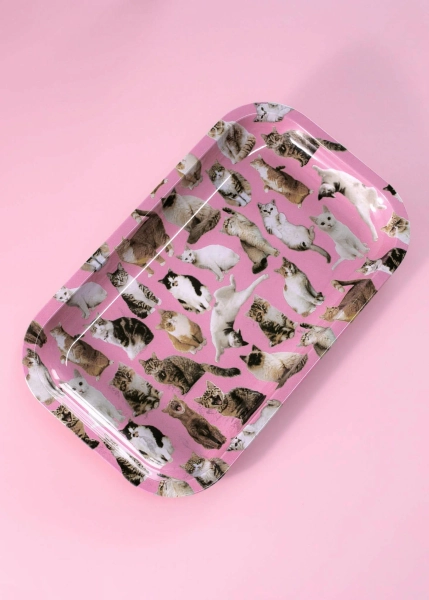 CAT ROLLING TRAY