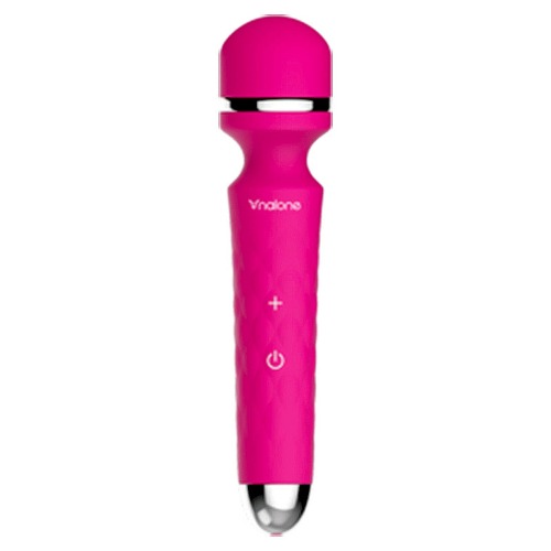 Nalone Rock Wand Massager Silicone Pink
