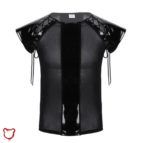 Men's Mesh Black Shirt - M