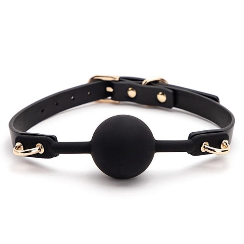 Tie Dye Pastel Ball Gag - Black