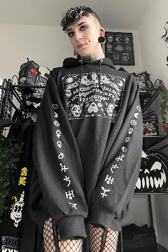 Purranormal Spirit Board Hoodie [Zipper or Pullover] | Zipper Hoodie / XL