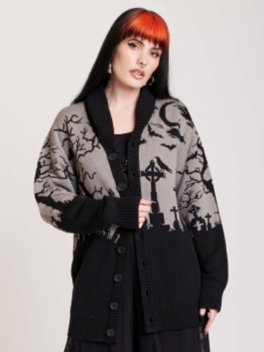 Cemetery Cardigan | 2XL