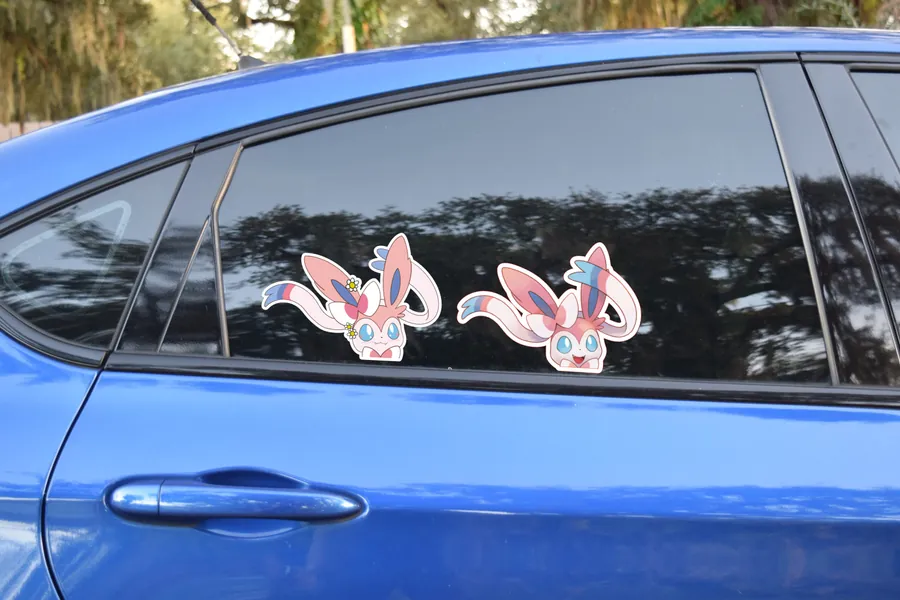 Sylveon Peeker Sticker