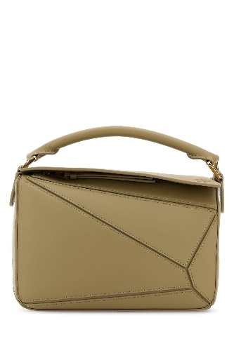 Ivory leather small Puzzle handbag - OS