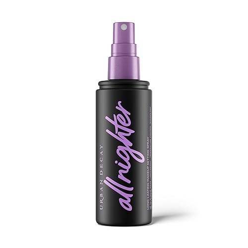 Urban Decay All Nighter Waterproof Makeup Setting Spray for Face, Long-lasting, Award-winning Finishing Spray for Smudge-proof & Transfer-resistant Makeup, 16 HR Wear, Oil-free, Natural Finish, Vegan - 4 Fl Oz (Pack of 1)