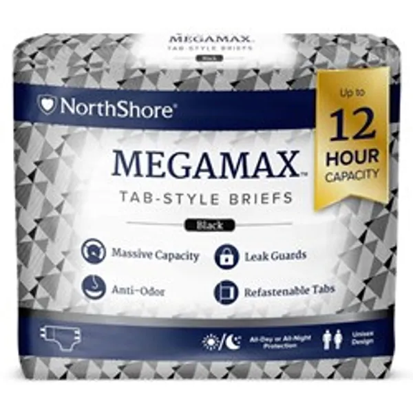 NorthShore MEGAMAX Tab-Style Briefs