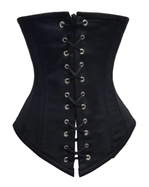 Heavy Duty 26 Double Steel Boned Waist Training Underbust Tight Shaper Corset #8023