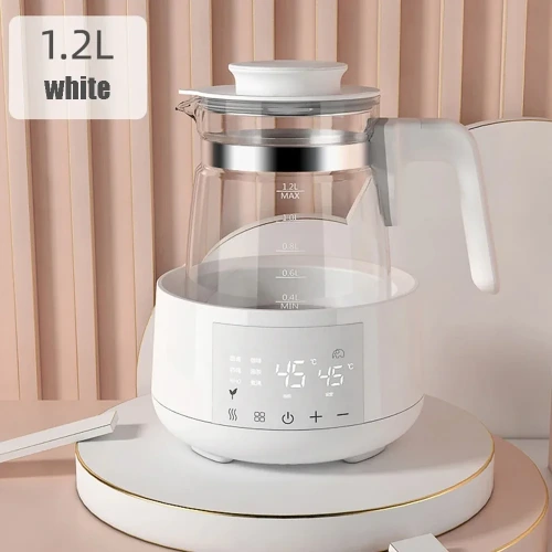 1.2L Electric Water Kettle Infant Thermostatic Milk Regulator Baby Kettle Keep Warm 24 Hours Smart Insulation Pot Milk Warmer - AliExpress 6
