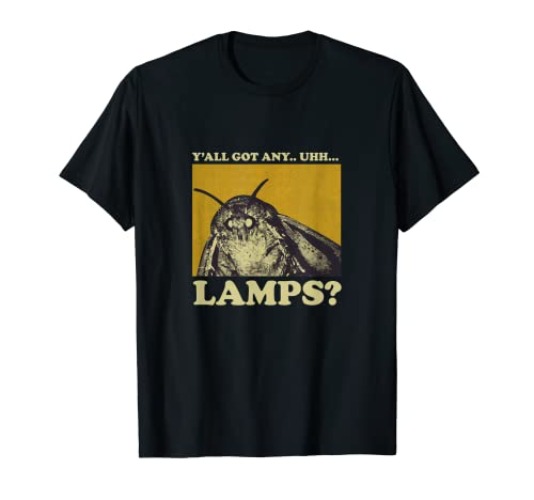 Motten Spruch Meme Moth Lamp T-Shirt - Kinder - Braun - 152