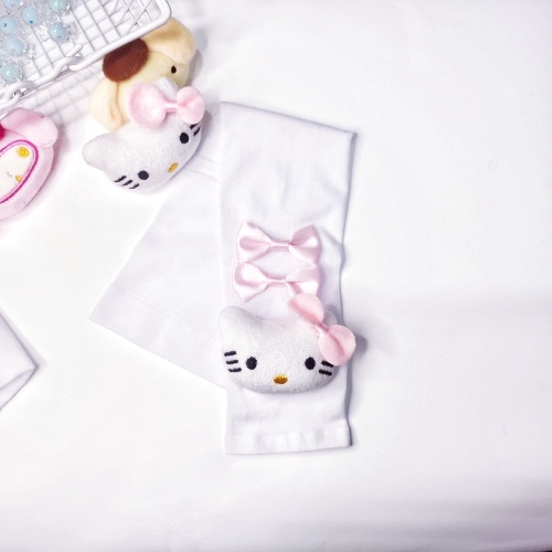 Kawaii Ribbon Arm Sleeves - Hello Kitty