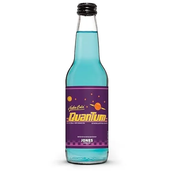 Fallout 4 Nuka-Cola Quantum Soda by Jones Soda 12oz Berry Flavored Drink