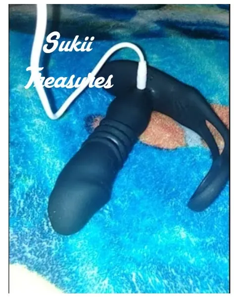 Silicone Anal Vibrator Thrusting Prostate Stimulator Massager Delay Ejaculation Lock Ring Anal Butt Plug Sex Toys