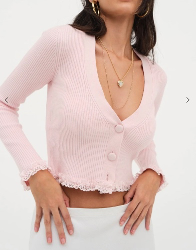 For Love and Lemons Nina Knit Cardigan