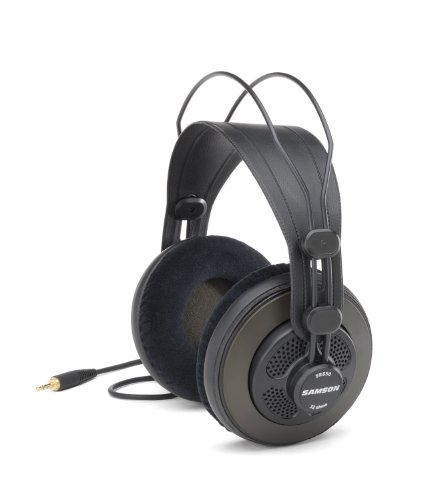 Samson SR850 Professional Studio Reference Headphones - Studio Reference - Over Ear