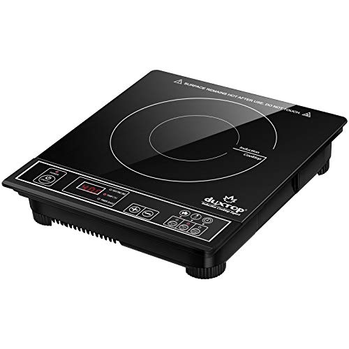 Duxtop 1800W Portable Induction Cooktop Countertop Burner, Silver 8120MC/BT-180G3 - Silver