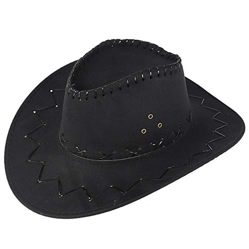Bride Hat Hat Cap Cowboy Grassland Sunshade Hat Mongolian Unisex Adult Baseball Caps Snake Skin Hat - Black