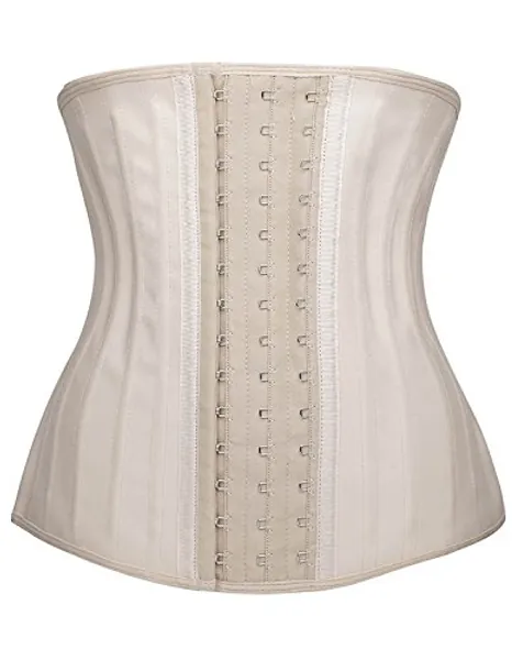 YIANNA Waist Trainer for Women Latex Underbust Waist Cincher Corset Sport Girdle Hourglass Body Shaper