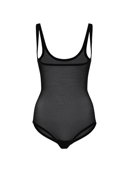 Buy the best gifts Wolford Formfitting Sheer Tulle Bodysuit Clay for Dad Mom - Wolfordshops.com