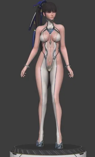 Stellar Blade Latex Catsuit