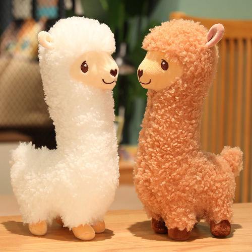 Hairy Cute Llama Plush