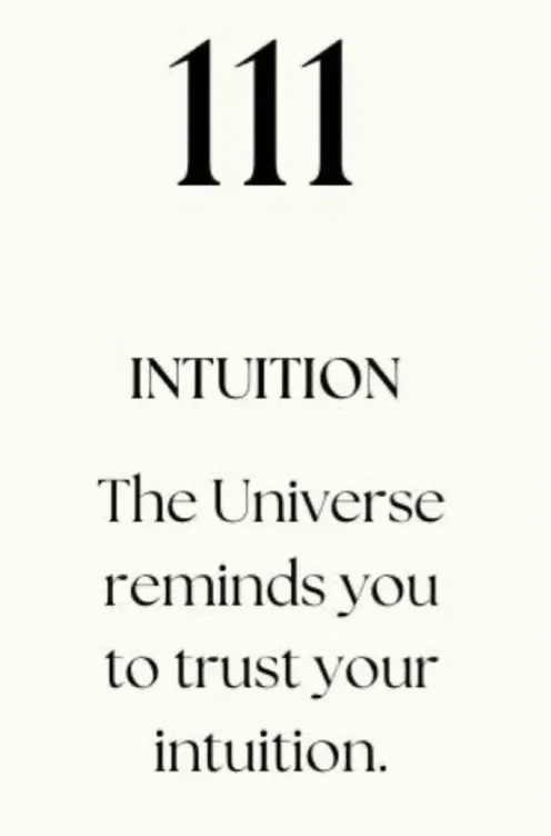 ✹ 111 angel