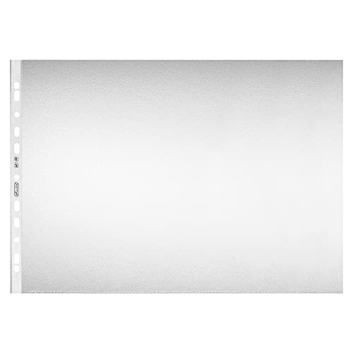 Herlitz 5813100 Prospekthüllen A3 genarbt, 10er Packung - 10er - A3