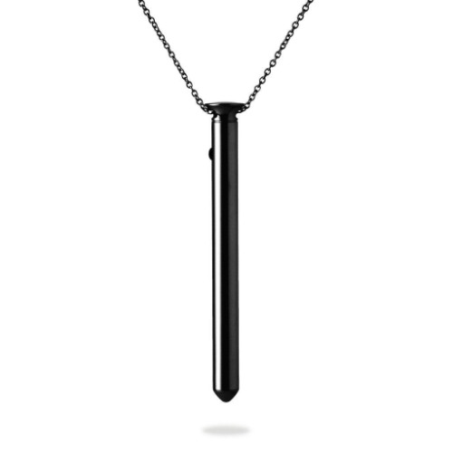 Vesper 2 Vibrating Pleasure Necklace | Black