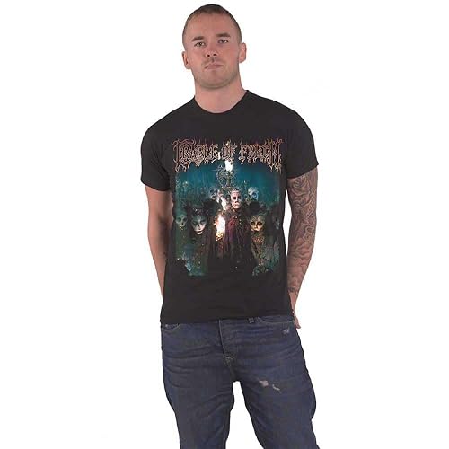 Cradle of Filth T Shirt Trouble & Their Double Lives Official Unisex Black - M - Black